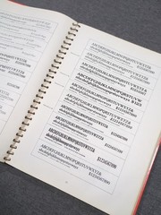 1966 Type & Lettering William Longyear VTG Revised 4th Edition Spiral Bound HC