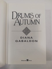 Drums Of Autumn Diana Gabaldon Outlander 1997 HARDCOVER 1st Edition 2nd Print VG