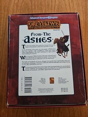 Greyhawk Adventures – From the Ashes Boxed Set AD&D 2nd Ed. TSR 1064