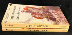 City Of Wonder – Caesar Dies – Centaur Press Time Lost Series Paperback Lot of 2