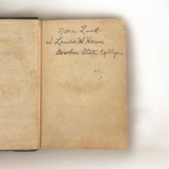 Antique Book „A Student’s History of Education” 1926 HC Inscribed
