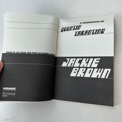 Jackie Brown Screen Play by Elmore Leonard and Quentin Tarantino 1997 First Ed.