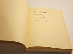 Art And Culture Critical Essays Paperback Book 1967 By Clement Greenberg