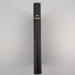 Vintage New Testament Our Lord KJV American Bible Society Hardcover Black