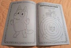 BLUEY Valentine’s 💕Jumbo Coloring & Activity Book with Tear/Share Pages🆕🆓Ship