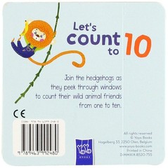 Yoyo Books Let’s Count to 10: My Wild Animal Friends (Board Book) (UK IMPORT)