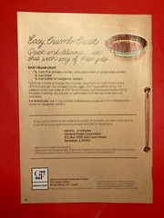BEtty Crocker’s Continental Casseroles RECIPES. COOKBOOK. 14 PAGES. 8X6 INCHES