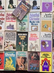 LOT 48 Agatha Christie Paperback Books Hercule Poirot Mystery PB VINTAGE
