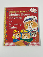 Richard Scarry LARGE Golden Books Hardcovers, Lot Of 7, Preowned