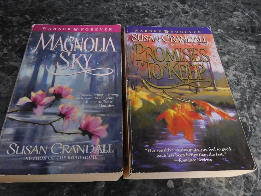 Susan Crandall lot of 2 Glen Crossing Series Contemporary Romance Paperbacks