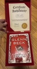 Glenn Beck The Christmas Sweater Hardcover Book Autographed Signed