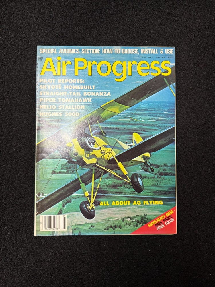 Air Progress May 1979 Aviation Magazine Aircraft Flying Pilot Reports Avionics