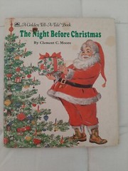 THE NIGHT BEFORE CHRISTMAS Clement C Moore Whitman Tell-A-Tale Hardcover 1969