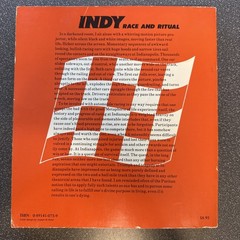 1980 Indy Race and Ritual by Terry Reed Indianapolis 500 Softcover Book