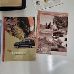 2004 04 Ford Explorer Owner’s Manual Guide Book Set OEM With Case