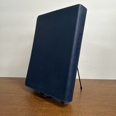 NIV, Wide Margin Bible (A Bible that Welcomes Note-Taking), Leathersoft, Navy