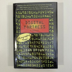 Dan Brown Digital Fortress SIGNED 1st Edition & Print 1998 HCDJ St Martin Press