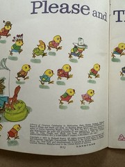 Lot of 6 Richard Scarry Busy Town Books 5 Vintage PB/HC