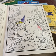1980 Gnomes: Color and Story Album Poortvliet & Huygen *plz read descript.