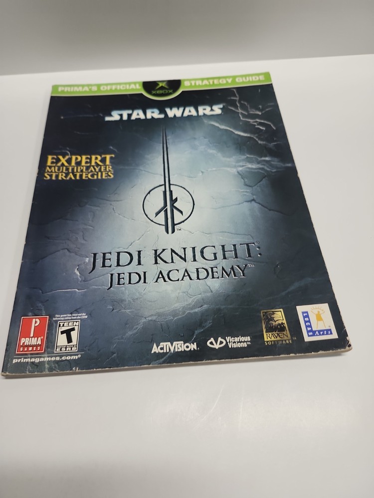 Star Wars Jedi Knight Jedi Academy Prima’s Official Strategy Guide Xbox