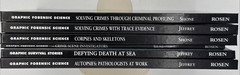 6 Graphic Forensic Science Books, Varied Titles, HC Books, B177