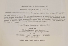 The Frugal Gourmet Cooks American by Jeff Smith (1987, Hardcover) Dust Jacket