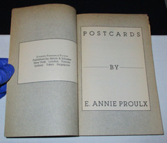 The Shipping News & Postcards By E. Annie Proulx (1994-95) 2 book lot paperbacks