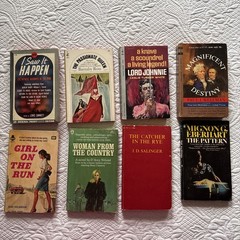Lot~ 50 Vintage Pulp Paperbacks Crime Mystery Classic 1950s Pocket Cardinal Dell