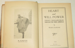 1930 Heart & Will Power Mario Barone First Edition Dust Jacket