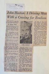 John Huston: King Rebel ~ Original Long Galleys + Reviews ~ 1963 ~ Signed