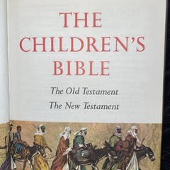 VINTAGE 1965 The Children’s Bible Golden Press Hardcover Book 510 pages