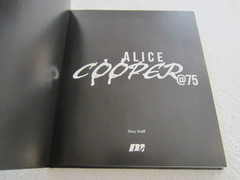 Alice Cooper @ 75 by Gary Graff – 2025 Illustrated Hardcover Book