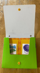 3D Alphabet Flash Cards Think & Blink School Zone, Complete, EXC