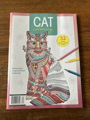 Cat Coloring Book 32 Playful Spring- Inspired Designs