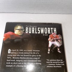 Through the Eyes of a Champion The Brandon Burlsworth Story Jeff Kinley 1st ed.