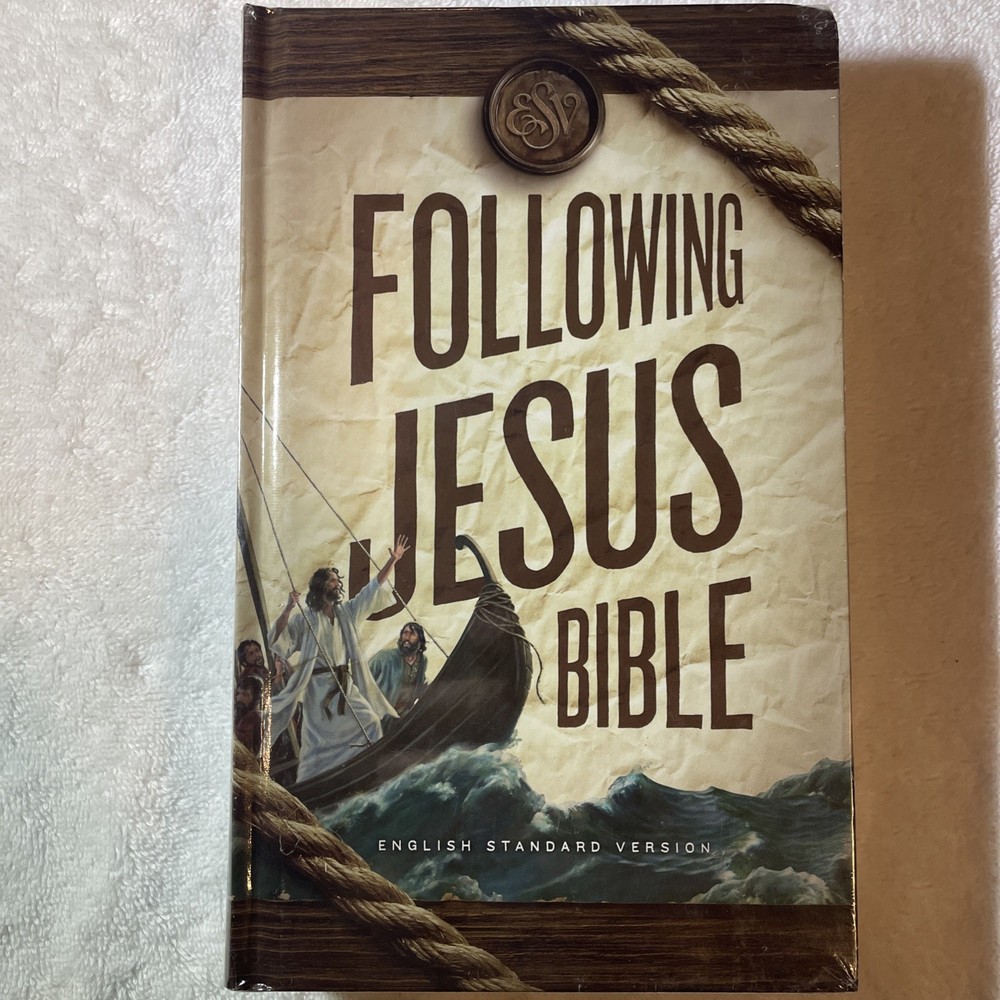 ESV Following Jesus Bible (Hardcover) (2015, Hardcover) Brand New & Sealed