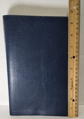 The Living Insights Study Bible NIV Zondervan Bonded Leather 1996 Swindoll Navy