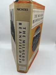 John Nichols / The Milagro Beanfield War 1st Edition 1974 hardcover ex-lib