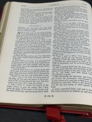 Holy Bible, Michelangelo Edition Confraternity & Douay Texts 9-8-1966 In Plastic