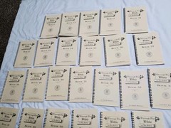 Through The BIBLE Les Feldick Mixed Book Lot Of 37 Study Set Spiral Bound