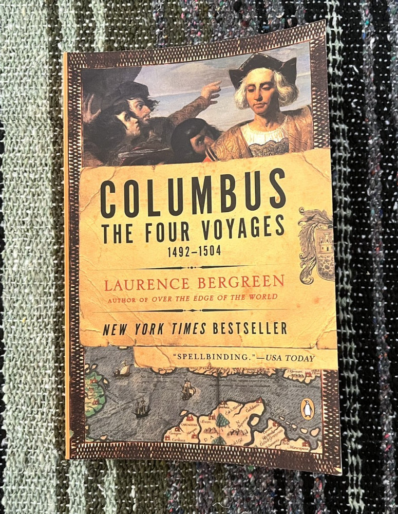 ⚓️🏝️ Columbus: The Four Voyages 1492-1504 • Laurence Bergreen (Paperback)