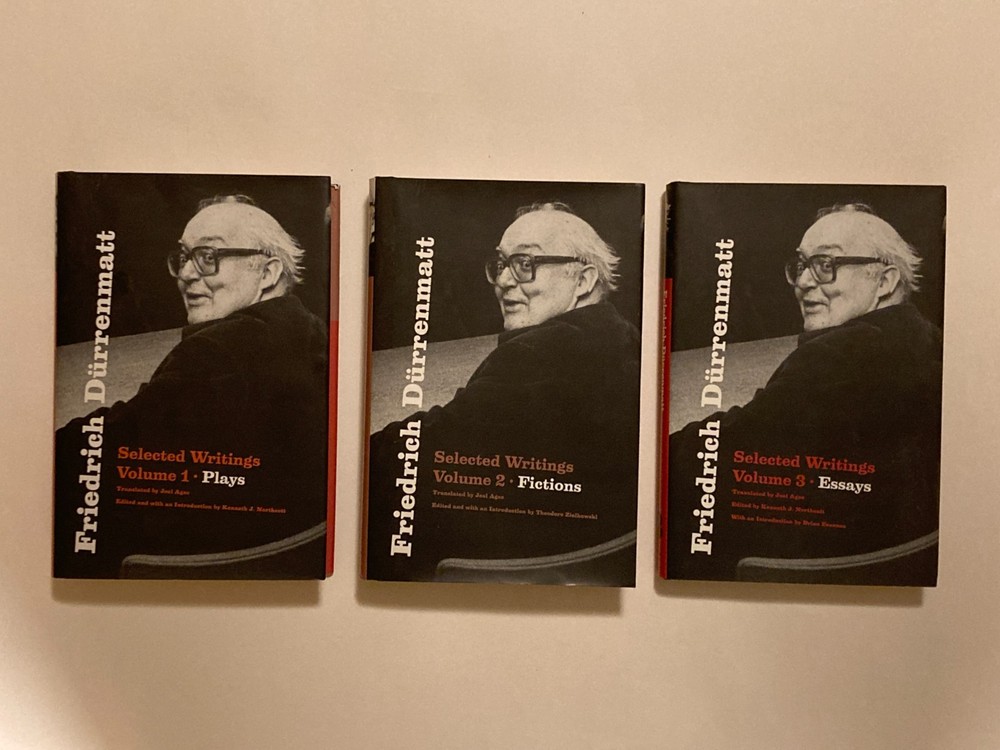 Friedrich Durrenmatt: Selected Writings, 3 Volume Set, 1st Editions, All NF/NF