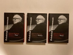 Friedrich Durrenmatt: Selected Writings, 3 Volume Set, 1st Editions, All NF/NF