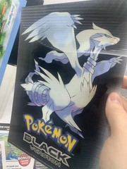 Pokémon Black & White Collectors Ed Hardcover Strategy Guide W lenticular Poster