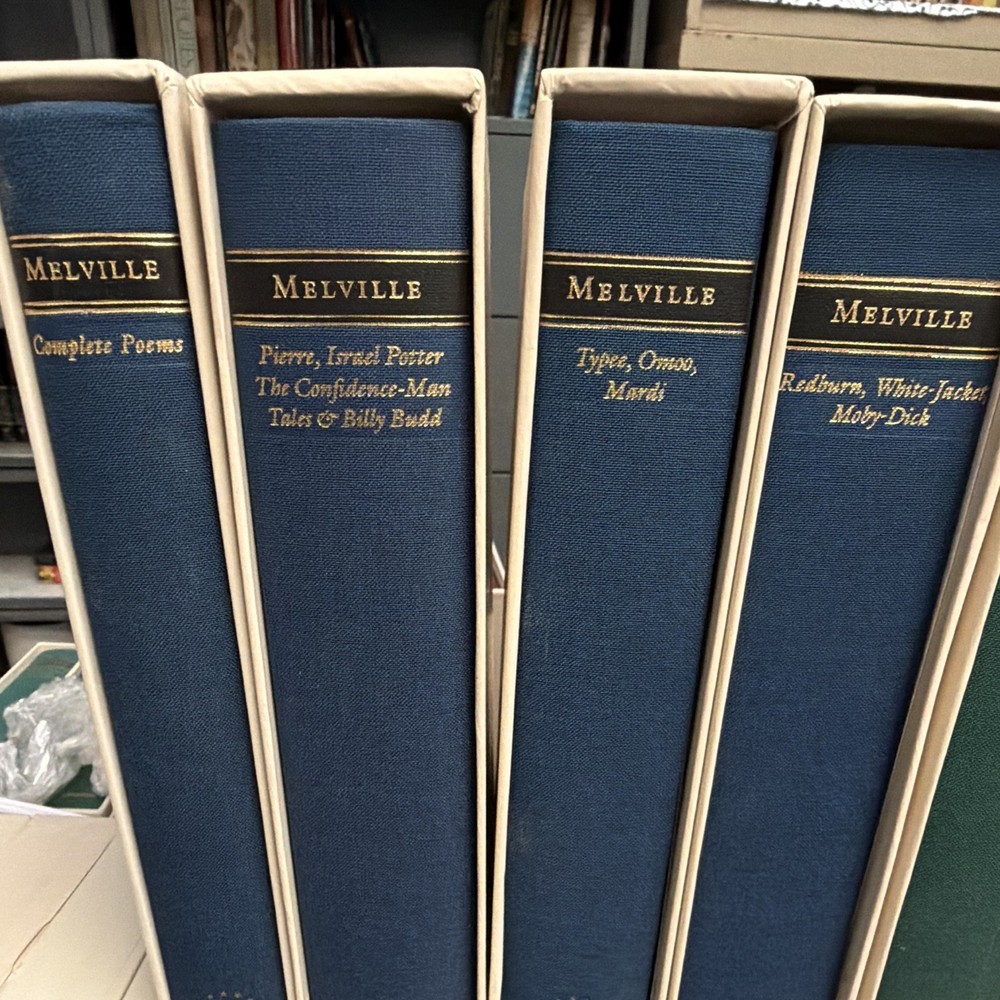 The Library of America Complete Poems by Herman Melville Hardcover Slipcase