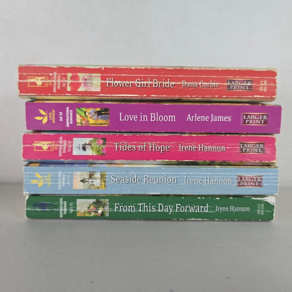 Christian Romance Lot Love Inspired Dana Corbit Irene Hannon Arlene James