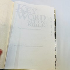 NASB Hebrew-Greek Key Word Study Bible – Hardcover AMG Publishers