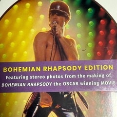 Queen in 3-D: Bohemian Rhapsody Edition by Brian May Band History Photo Book New
