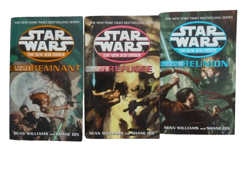 Star Wars: The New Jedi Order: Force Heretic vols 1-3: MMPB, 2003 1st printings