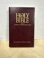 Holy Bible with the Apocryphal / Deuterocanonical Books [New Revised – VERY GOOD
